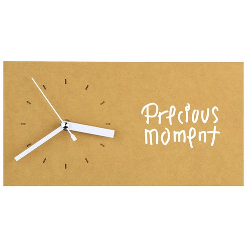 1AM 힐링시계 탁상 Precious, 노랑