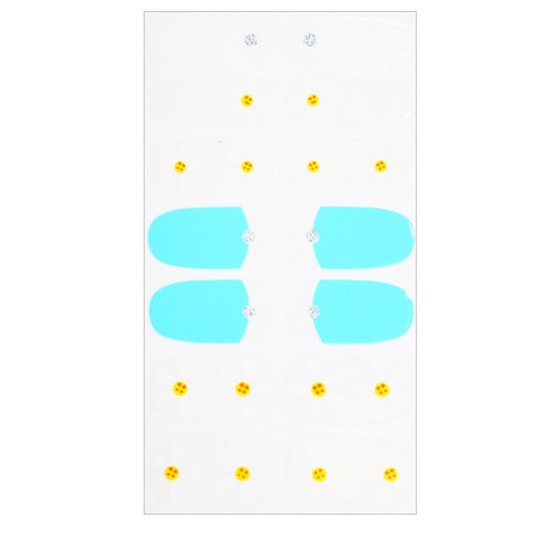 지니핀 네일 패치 스티커, NP0832, 2세트