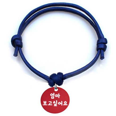 펫츠룩 굿모닝 블루 반려동물 목걸이 S + 알미늄원형 팬던트 S, 레드(엄마보고싶어요), 1개