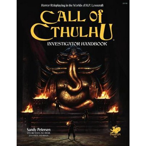 Investigator''s Handbook Hardcover, Chaosium