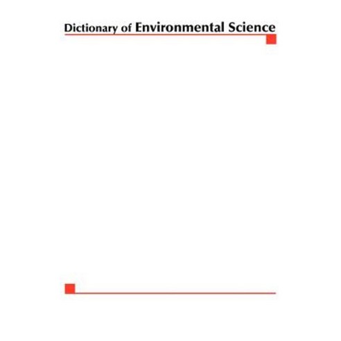 McGraw-Hill Dictionary of Environmental Science Paperback