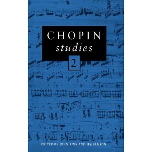 Chopin Studies 2 Hardcover, Cambridge University Press