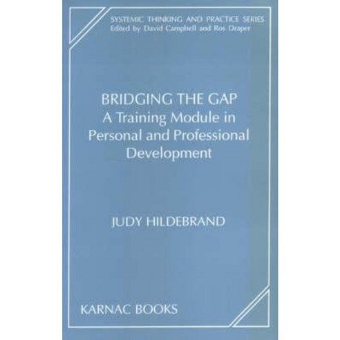 Bridging the Gap: Training Module in Personal and Professional Development Paperback, Karnac Books