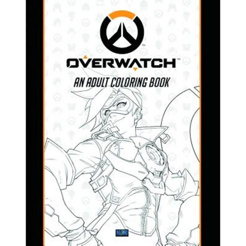 Overwatch Coloring Book Paperback, Blizzard Entertainment