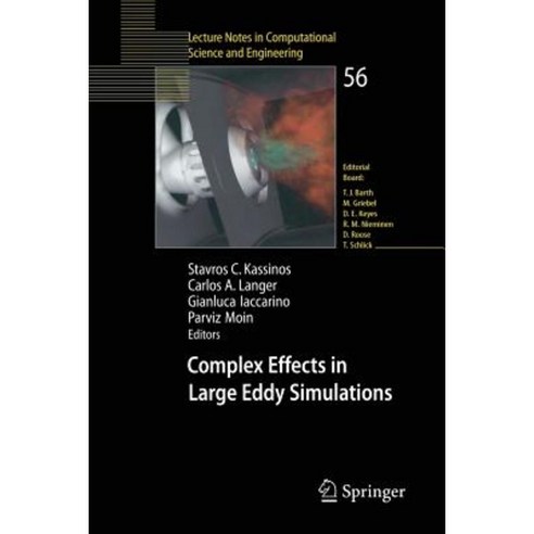 Complex Effects in Large Eddy Simulations Paperback, Springer
