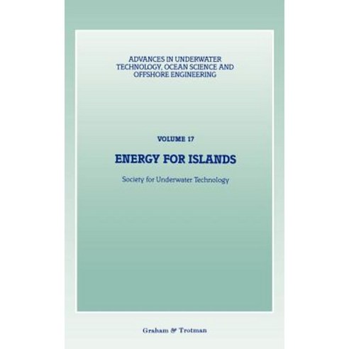 Energy for Islands Hardcover, Springer