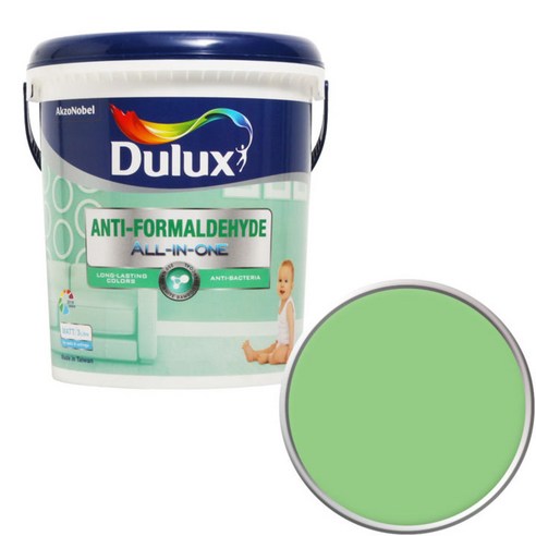 듀럭스 안티 포름알데히드 올인원 페인트 3L, Pistachio Punch