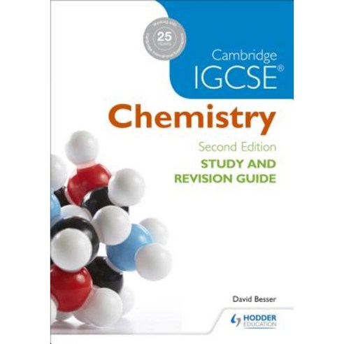 Cambridge Igcse Chemistry Study and Revision Guide Paperback, Hodder Education