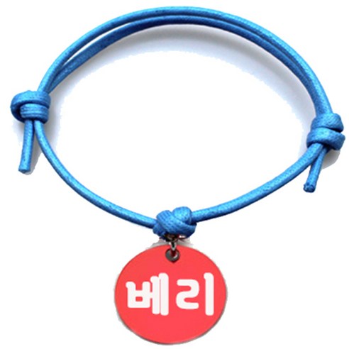 펫츠룩 굿모닝 블루 반려동물 목걸이 M + 원형 팬던트 M, 베리(레드), 1개