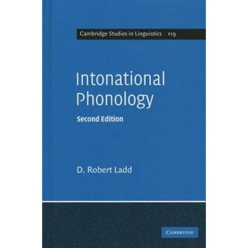 Intonational Phonology Hardcover, Cambridge University Press