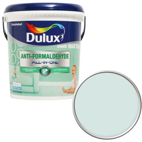 듀럭스 안티 포름알데히드 올인원 페인트 3L, Greenish Glow  60GG 79/056