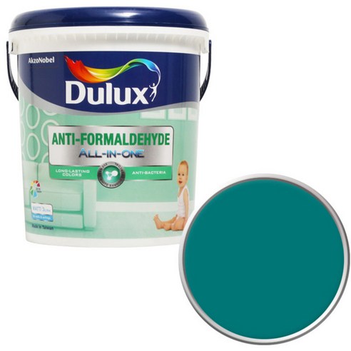 듀럭스 안티 포름알데히드 올인원 페인트 3L, Christmas Spiuce  90GG 15/398