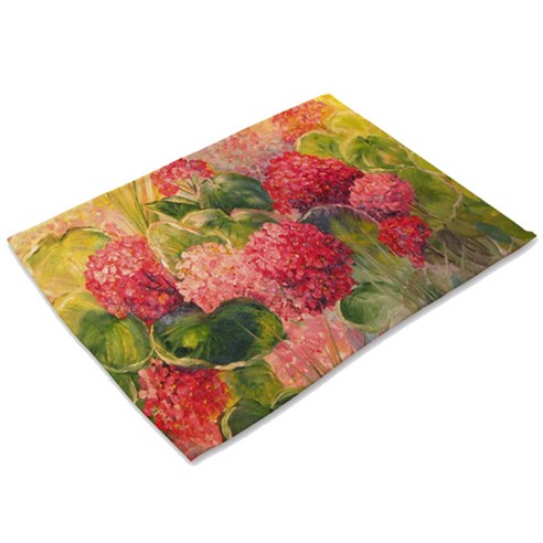 비케이 작은 꽃 식탁매트, 14, 가로 42cm x 세로 32cm