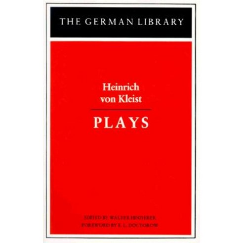 Plays: Heinrich Von Kleist Paperback, Bloomsbury Publishing PLC