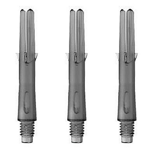 LSTYLE 다트샤프트 락 스트레이트 190mm, 검은색, 3개