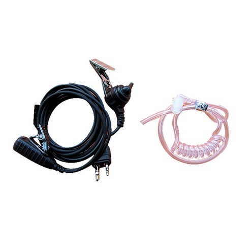 BTTECH 경호용 이어마이크 F타입 2.5파이 2극 3.5파이 2극 전화기/무전기