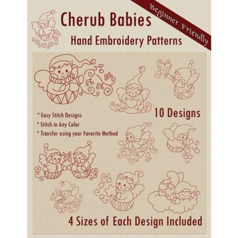 Cherub Babies Hand Embroidery Patterns Paperback, Createspace