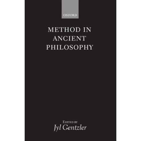 Method in Ancient Philosophy Hardcover, OUP Oxford