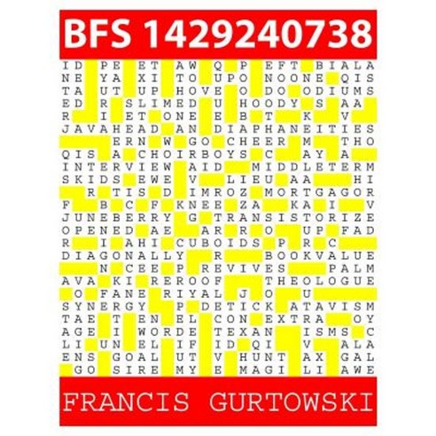 Bfs 1429240738: A Bfs Puzzle Paperback, Createspace Independent Publishing Platform