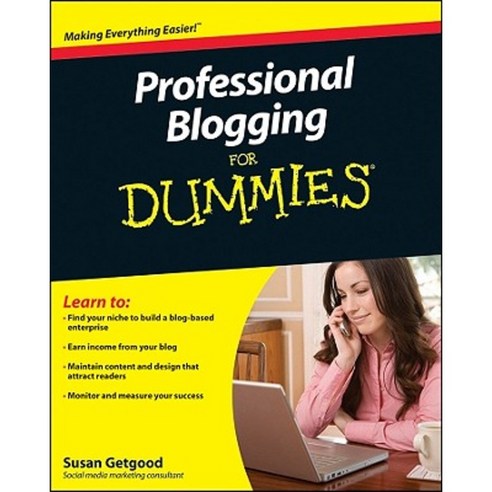 Professional Blogging for Dummies Paperback