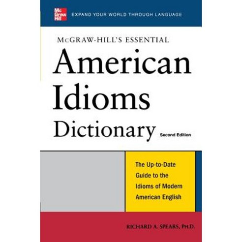 Essential American Idioms Dictionary Paperback, McGraw-Hill Education