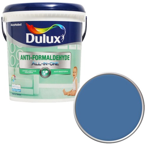 듀럭스 안티 포름알데히드 올인원 페인트3L, Image Blue
