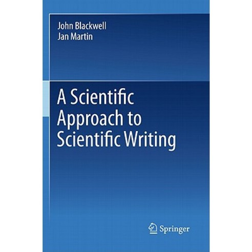 A Scientific Approach to Scientific Writing Paperback, Springer - 가격 변동 ...