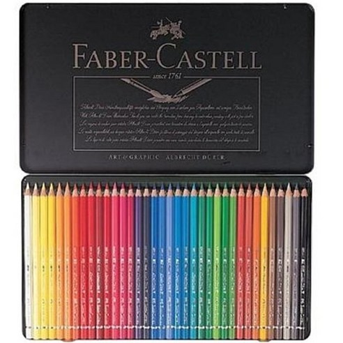 파버카스텔 전문 수채 색연필세트, 36색