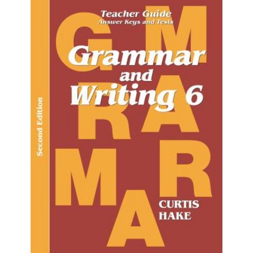 Saxon Grammar & Writing 2nd Edition Grade 6 Teacher Packet Paperback, Saxon Publications