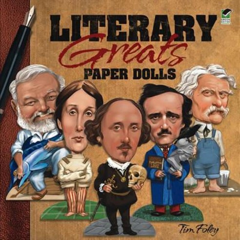 Literary Greats Paper Dolls Paperback, Dover Publications