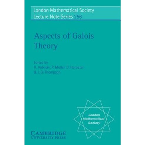 Aspects of Galois Theory Paperback, Cambridge University Press
