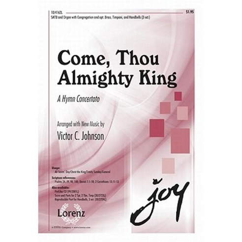 Come Thou Almighty King: A Hymn Concertato Paperback, Lorenz Publishing ...