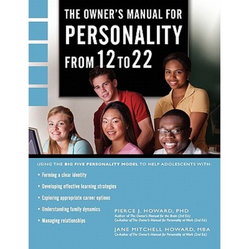 The Owner''s Manual for Personality from 12 to 22 Paperback, Center for Applied Cognitive Studies