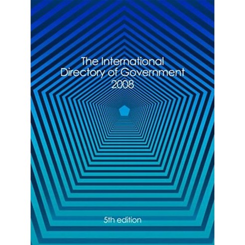 International Directory of Government 2008 Hardcover, Europa Yearbook