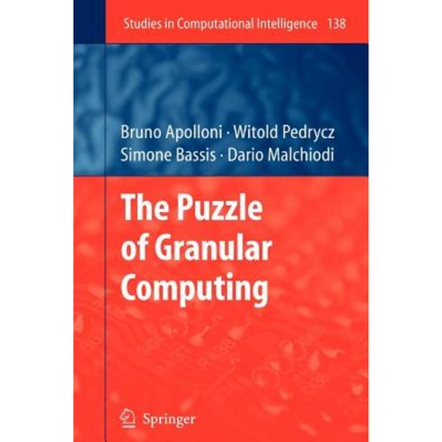 The Puzzle of Granular Computing Paperback, Springer