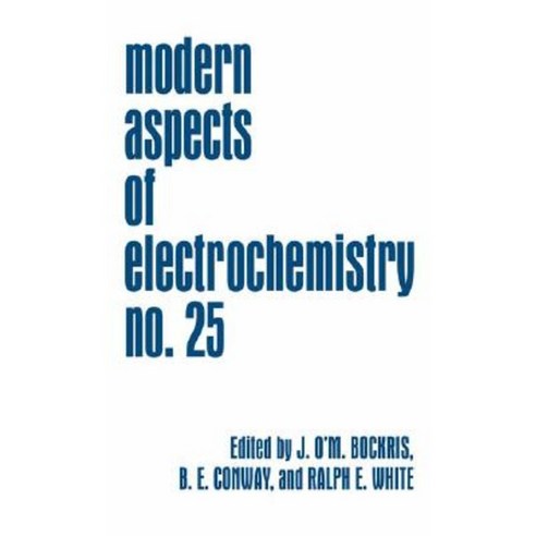 Modern Aspects of Electrochemistry 25 Hardcover, Plenum Publishing Corporation