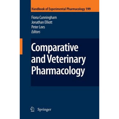 Comparative and Veterinary Pharmacology Paperback, Springer