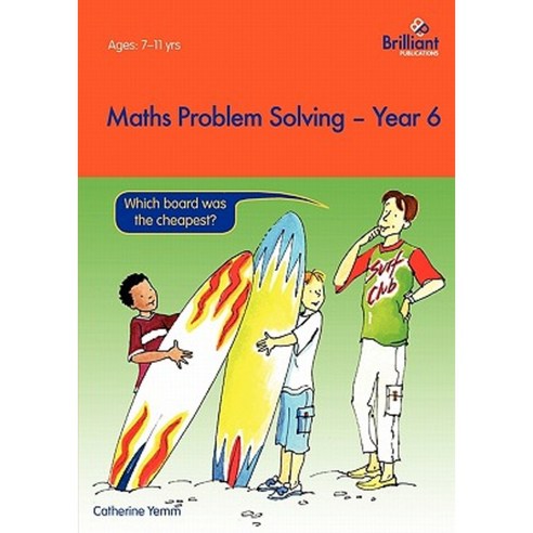 Maths Problem Solving - Year 6 Paperback, Brilliant Publications