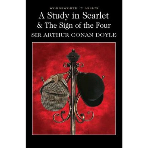 A Study in Scarlett and the Sign of the Four Paperback, Wordsworth Classics