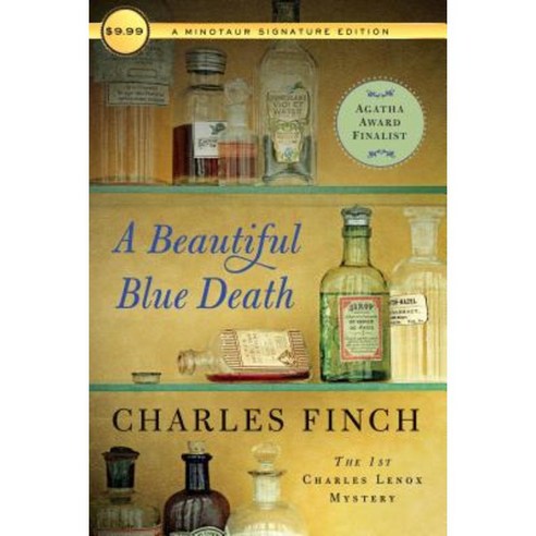A Beautiful Blue Death: The First Charles Lenox Mystery Paperback, Minotaur Books