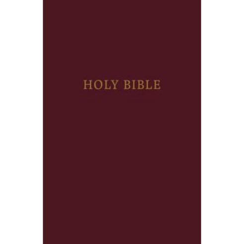 KJV Pew Bible Large Print Hardcover Burgundy Red Letter Edition Hardcover, Thomas Nelson