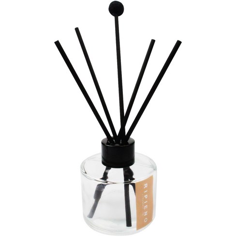 리피에노 기본 디퓨져 블랙캡 100ml 살구, 화이트머스크