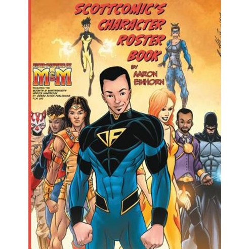 Scottcomics Character Roster Book Paperback