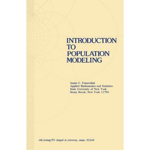 Introduction to Population Modeling Paperback, Springer