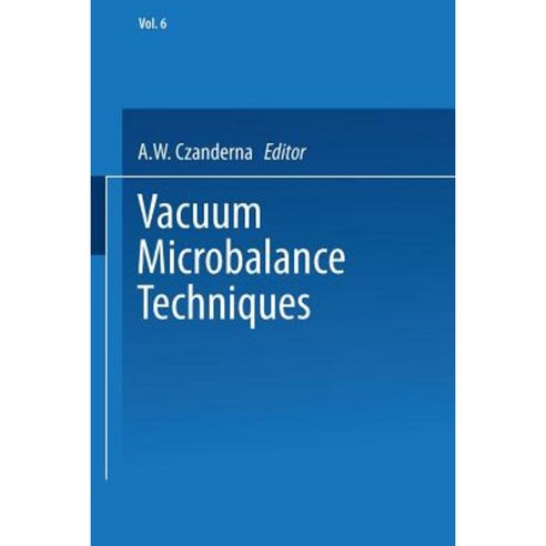 Vacuum Microbalance Techniques: Volume 6 Paperback, Springer