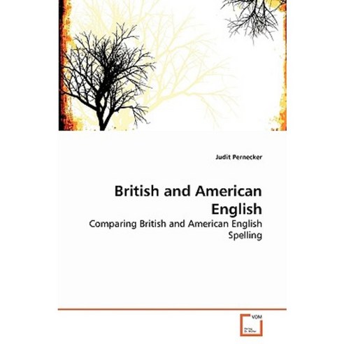 British and American English Paperback, VDM Verlag