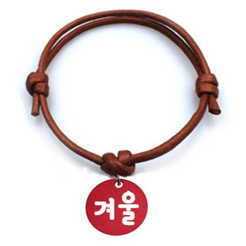 펫츠룩 굿모닝 카라멜 반려동물 목걸이 M + 알미늄원형 팬던트 M, 레드(겨울), 1개