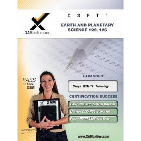 Cset Earth and Planetary Science 122 126 Teacher Certification Test Prep Study Guide Paperback, Xamonline.com