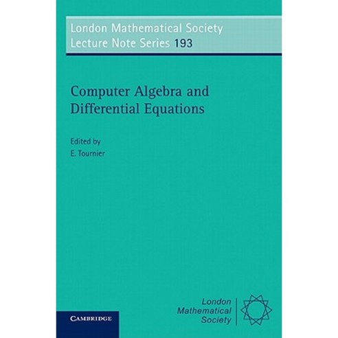 Computer Algebra and Differential Equations Paperback, Cambridge University Press
