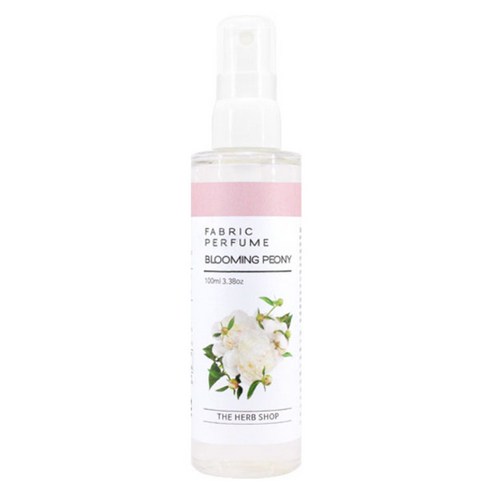 더허브샵 미니 섬유 향수 100ml, 1개, 블루밍 피오니
